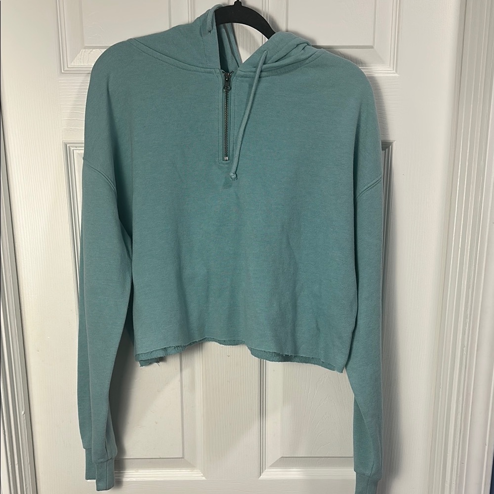SO Women's Teal Zip-Up Hoodie
